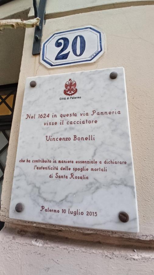 La Casa Del Cacciatore - Alloggio Con Terrazzo Apartment Палермо Екстериор снимка
